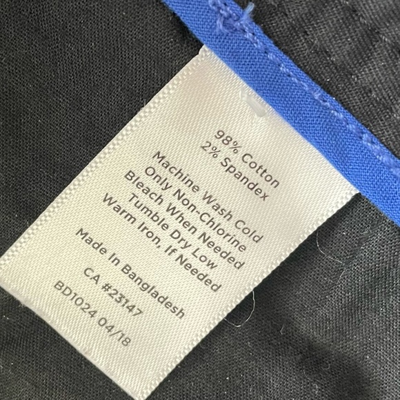 Talbots Girlfriend Chino - Black - Size 16 - Petite - Picture 6 of 8